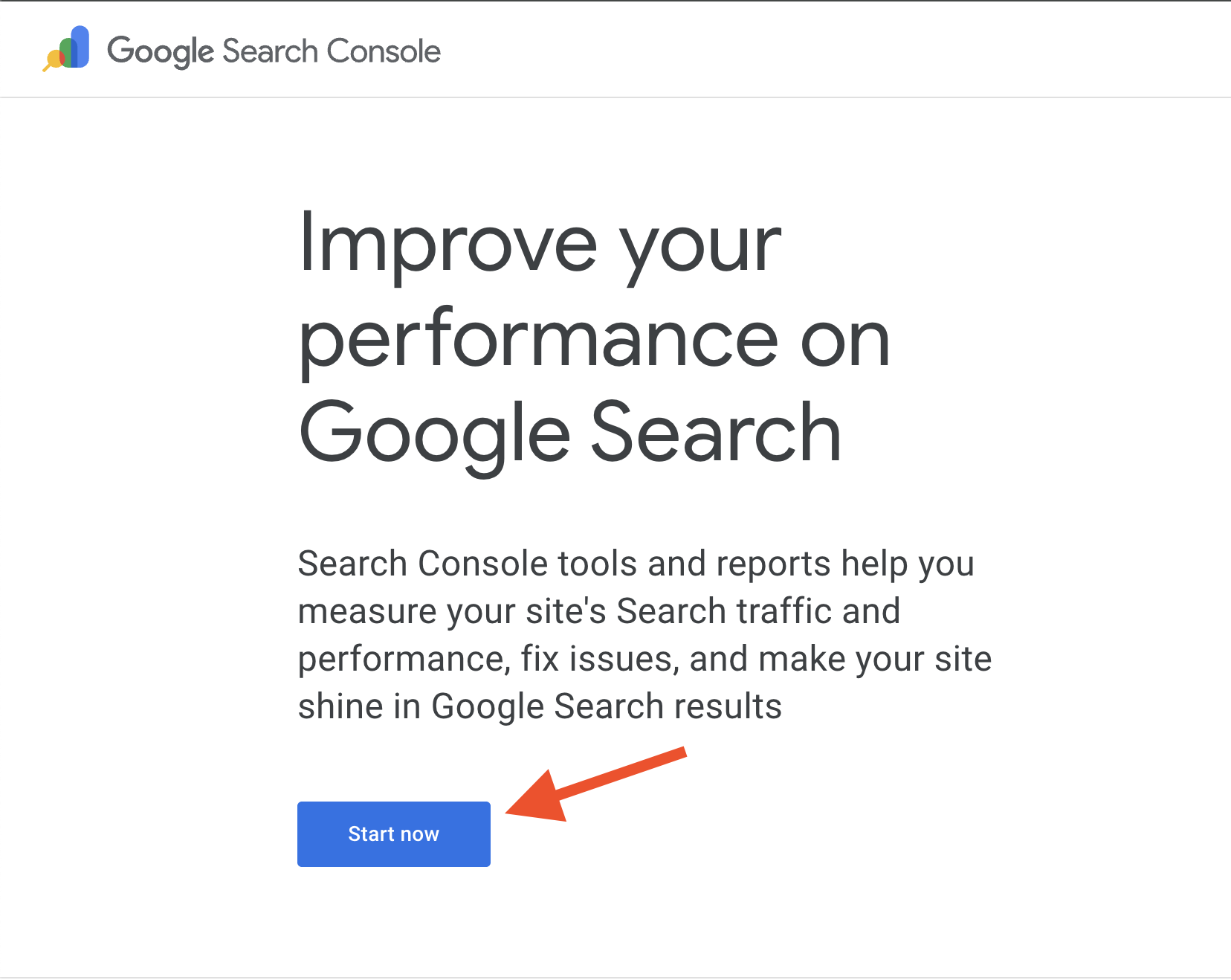 Rozpoczęcie pracy z Google Search Console