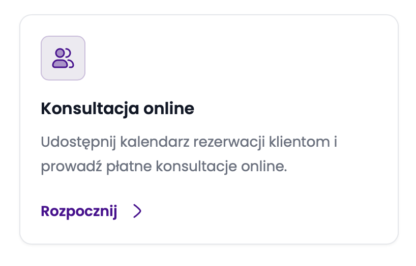 Wybór typu produktu